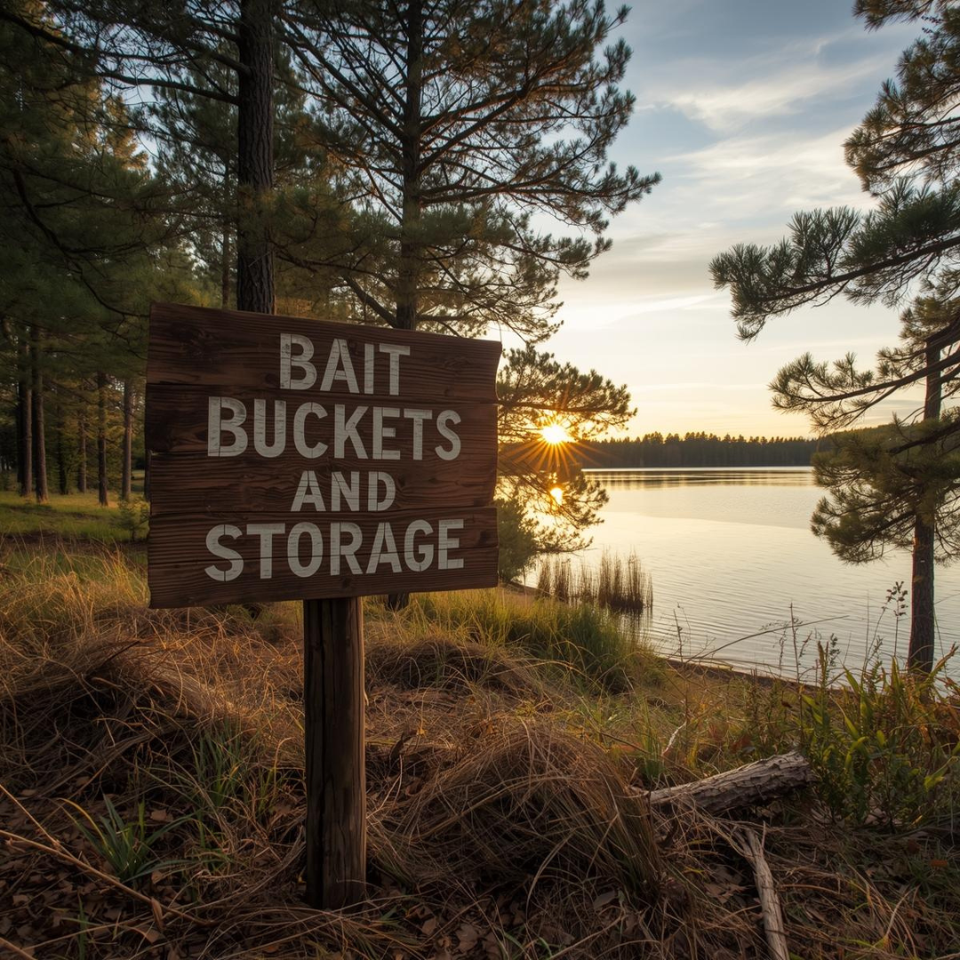 Bait Buckets and Storage