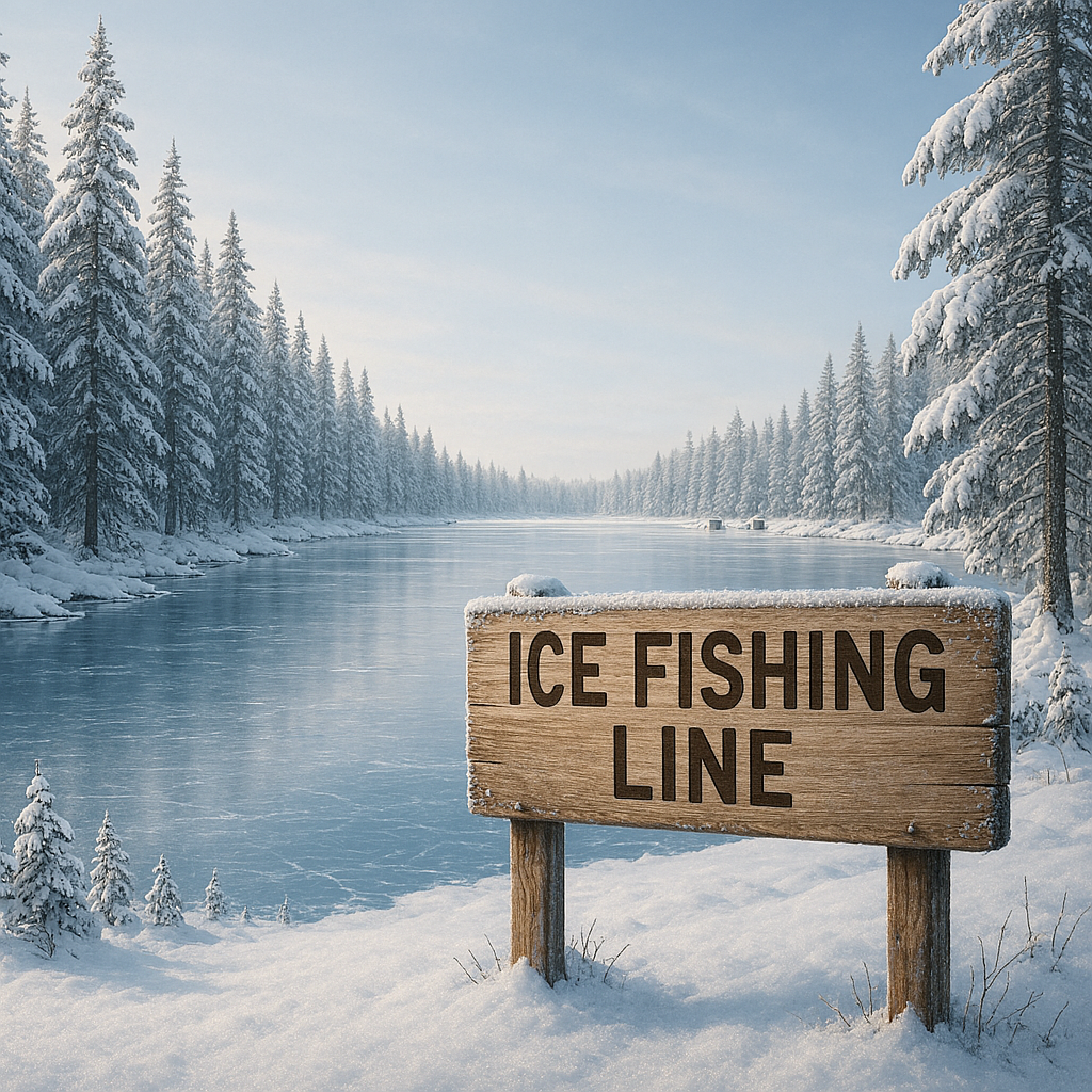 Ice Fishing and Tip Up Line