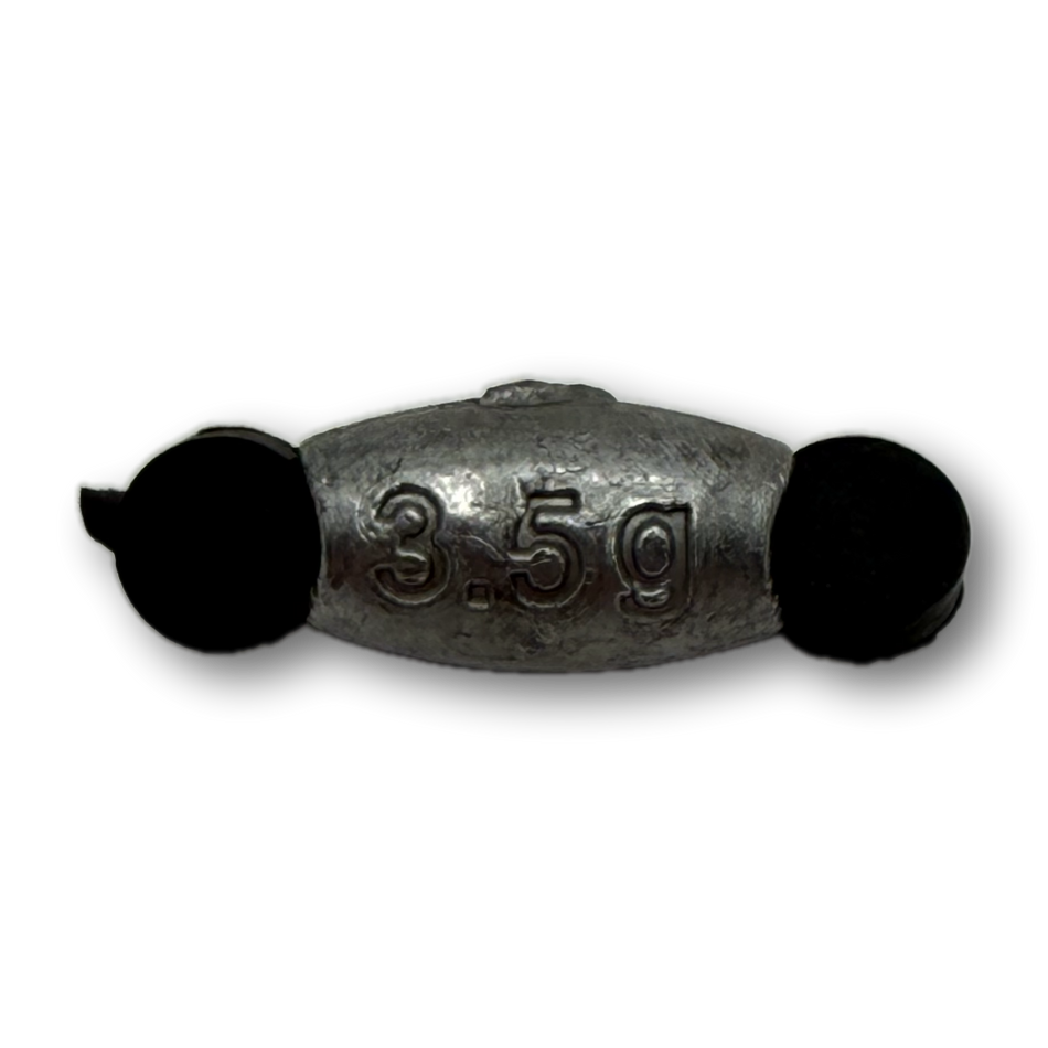 Bullet Weight Rubber Grip Sinkers
