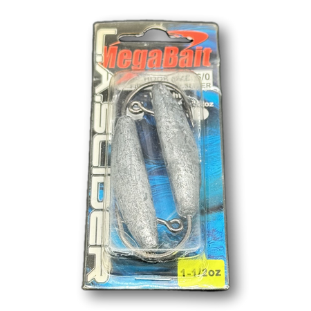 Pace Megabait Weighted Hooks 6/0 (2 per pack) 1 oz
