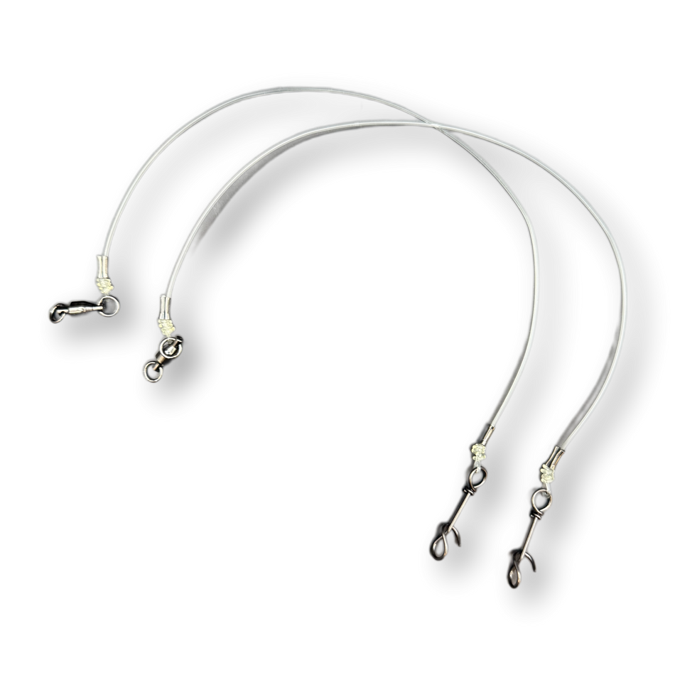 Stealth Tackle Fluorocarbon Leaders w/Fastach (2 per pack)