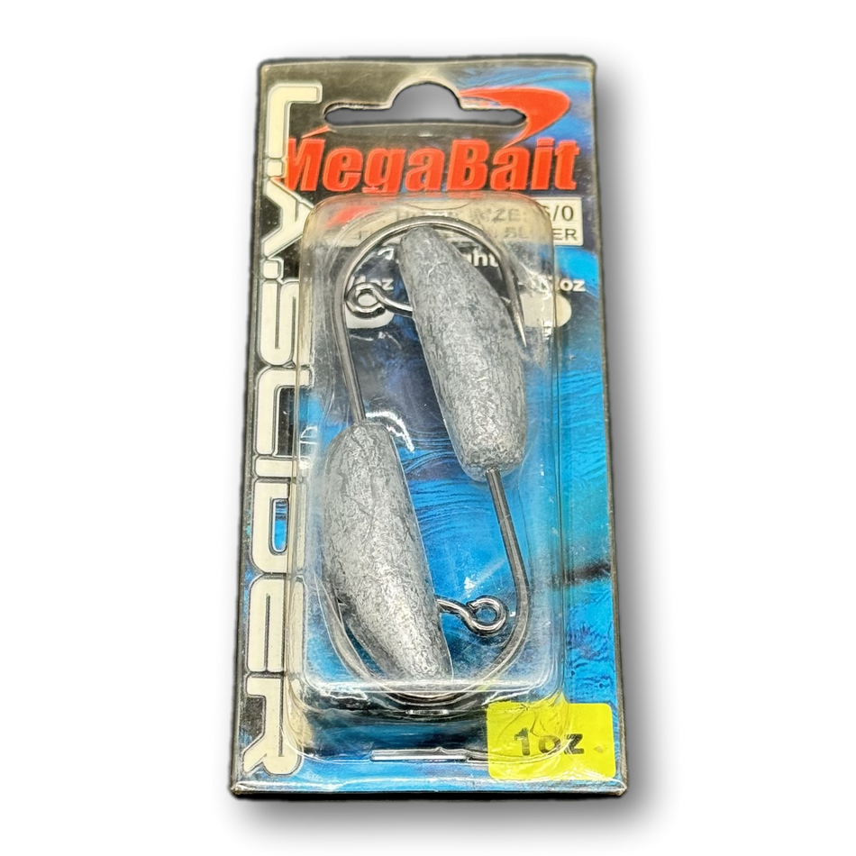 Pace Megabait Weighted Hooks 6/0 (2 per pack)