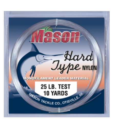 Mason Hard Type Nylon Leader Monofilament