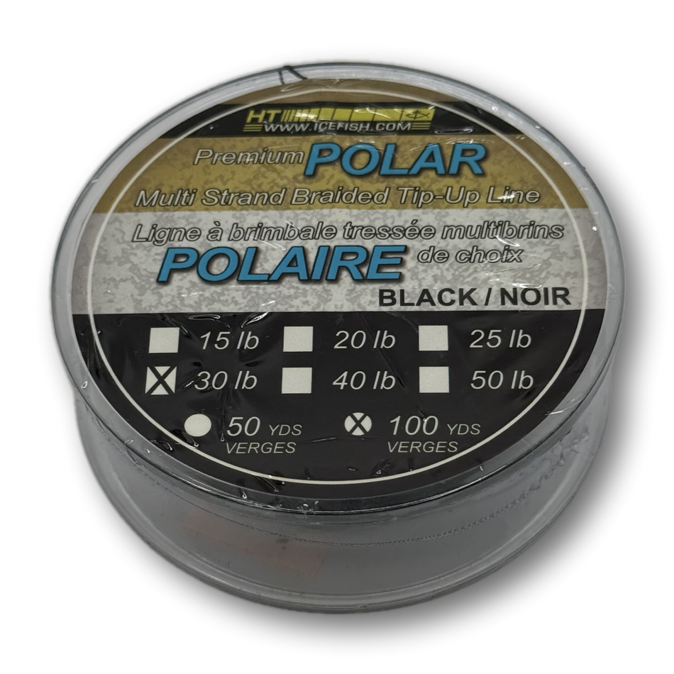 HT Premium Polar Multi Strand Braided Tip Up Line