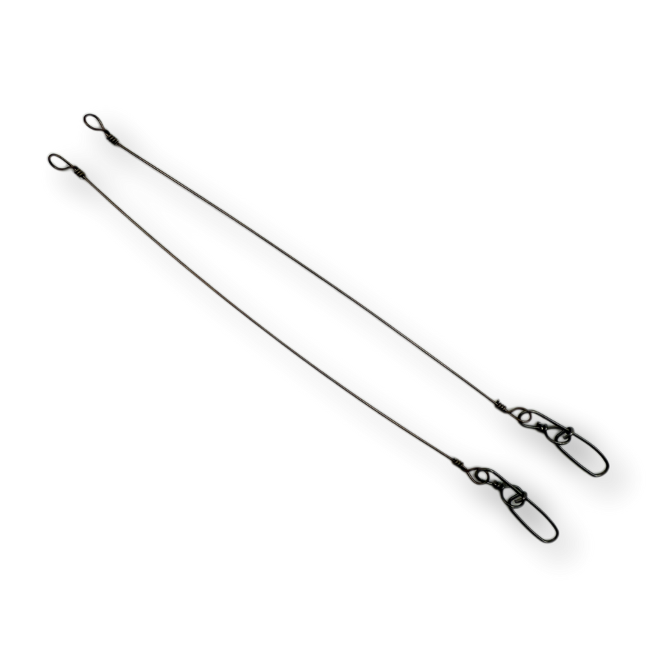 Stealth Tackle 124 Pound Solid Wire Twitch Bait Leader (2 per pack)