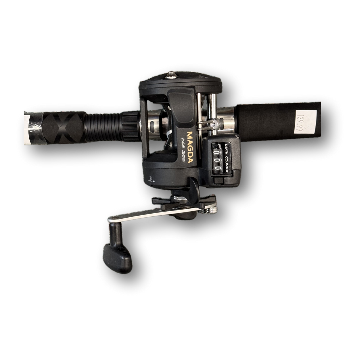 Rod Counter Machine Okuma Trolling Combo 7'10