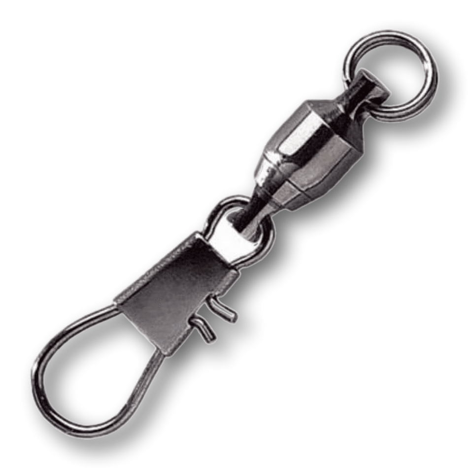 Eagle Claw Ball Bearing Swivel w/Interlock Snap