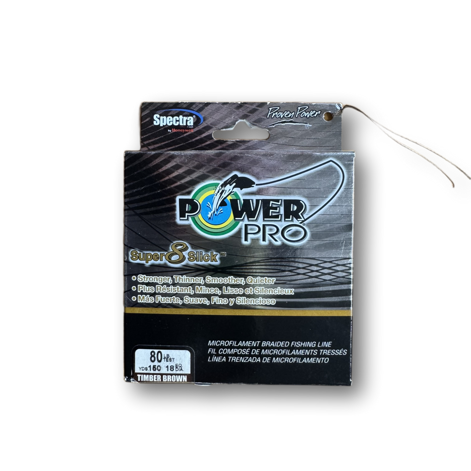Power Pro Super 8 Slick 150 yard spools (discontinued)