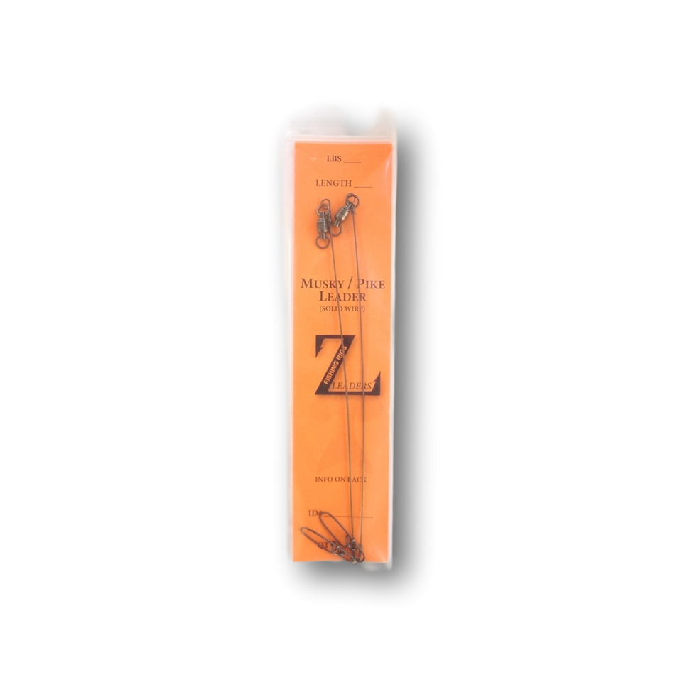 Z-Leaders Solid Wire Leaders (2 per pack)