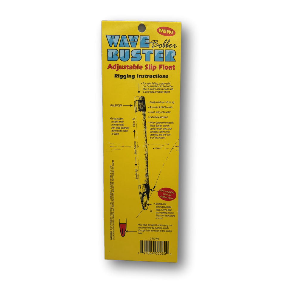 Today's Tackle Wave Buster Weighted Bobber (2 pk)