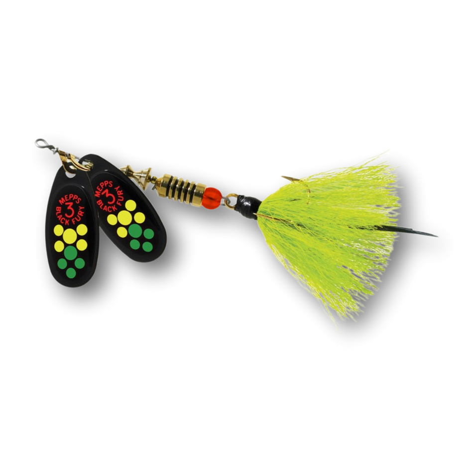 Mepps Double Blade Black Fury