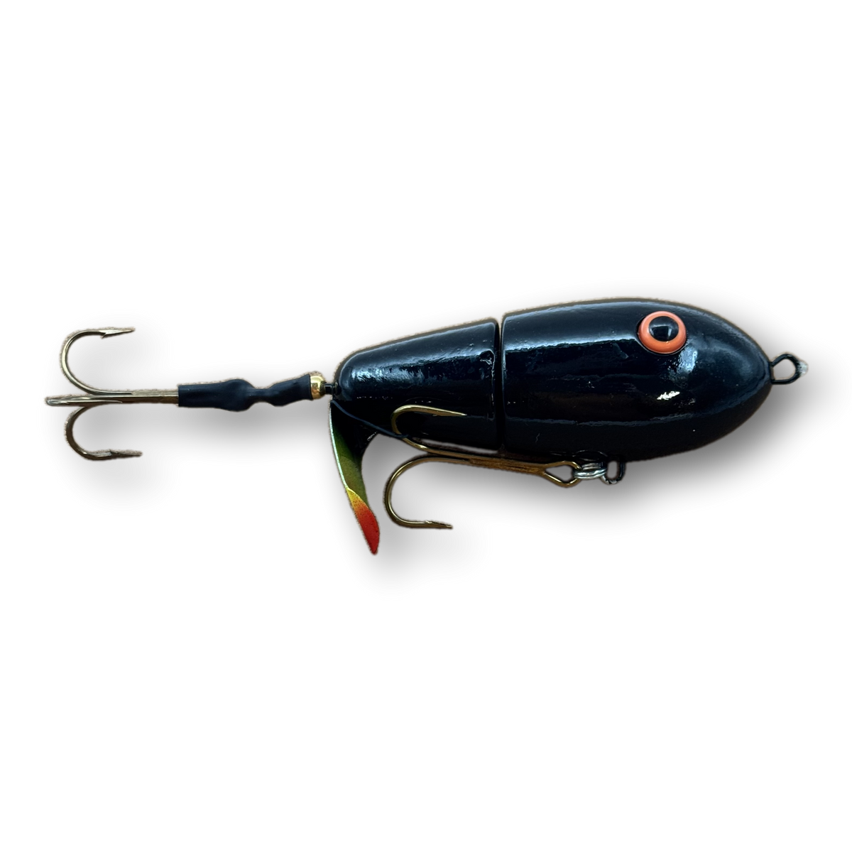 black fishing lures Lake X Lures Northern Lights Series Fat Bastard Surface Bait baby duck