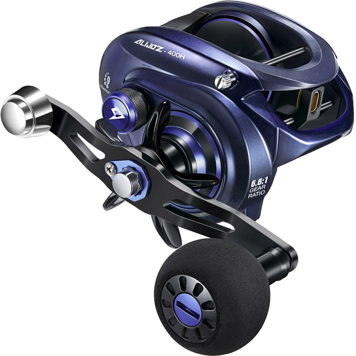 baitcasting reel without bearings Piscifun Alijoz 400 6:6:1 Baitcasting Reel with Bait Clicker – Guide's Choice Pro Shop