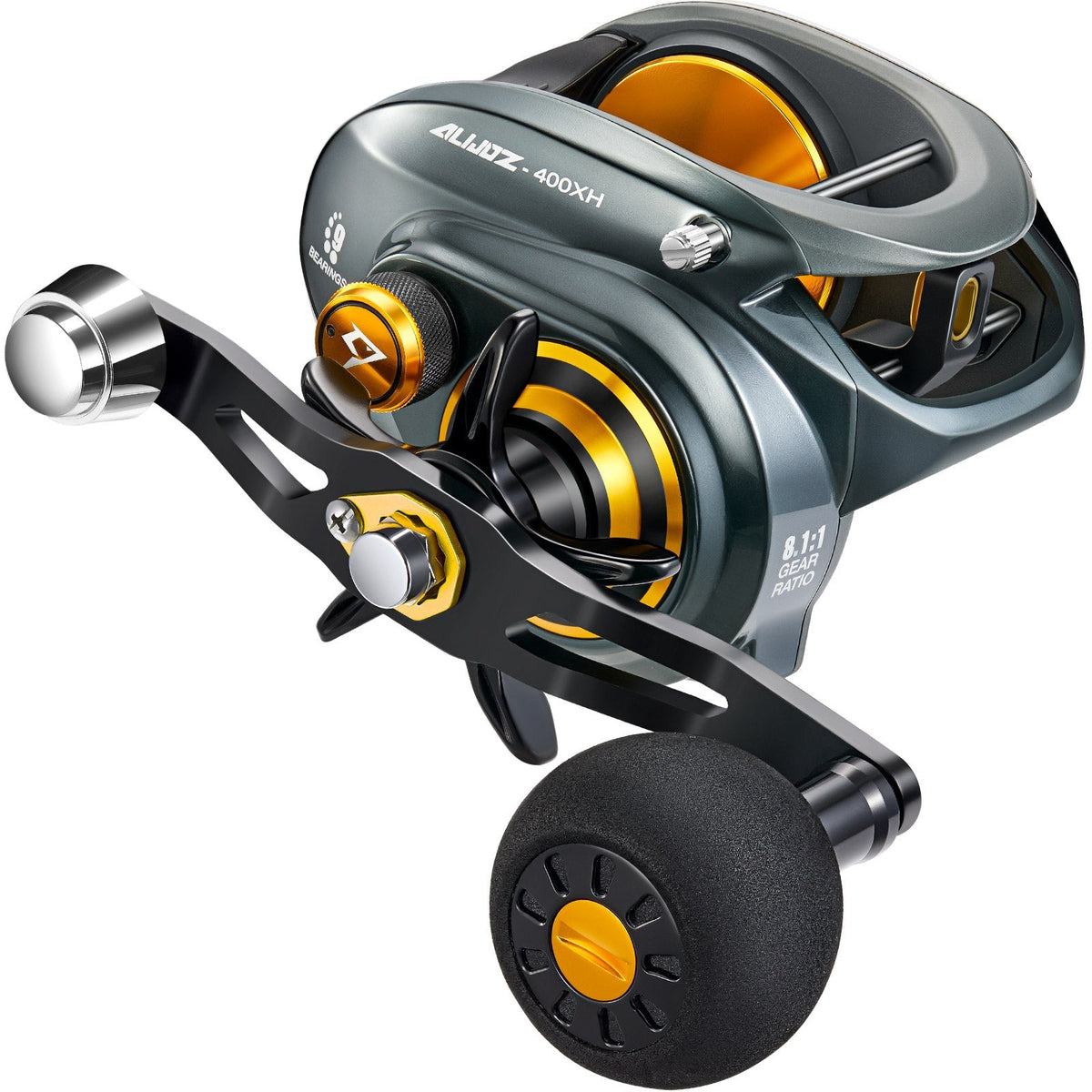 beilishi fishing reel Piscifun Alijoz 400 8:1:1 Baitcasting Reel with Bait Clicker – Guide's Choice Pro Shop