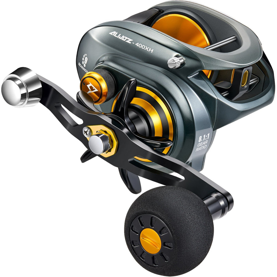 Piscifun Alijoz 400 8:1:1 Baitcasting Reel with Bait Clicker