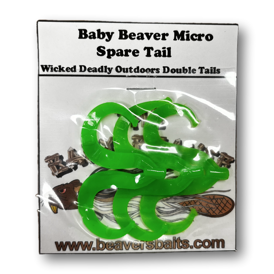 Beaver's Baits Wild Deadly Outdoors Double Tails