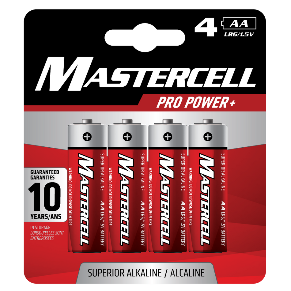 Mastercell Alkaline Batteries