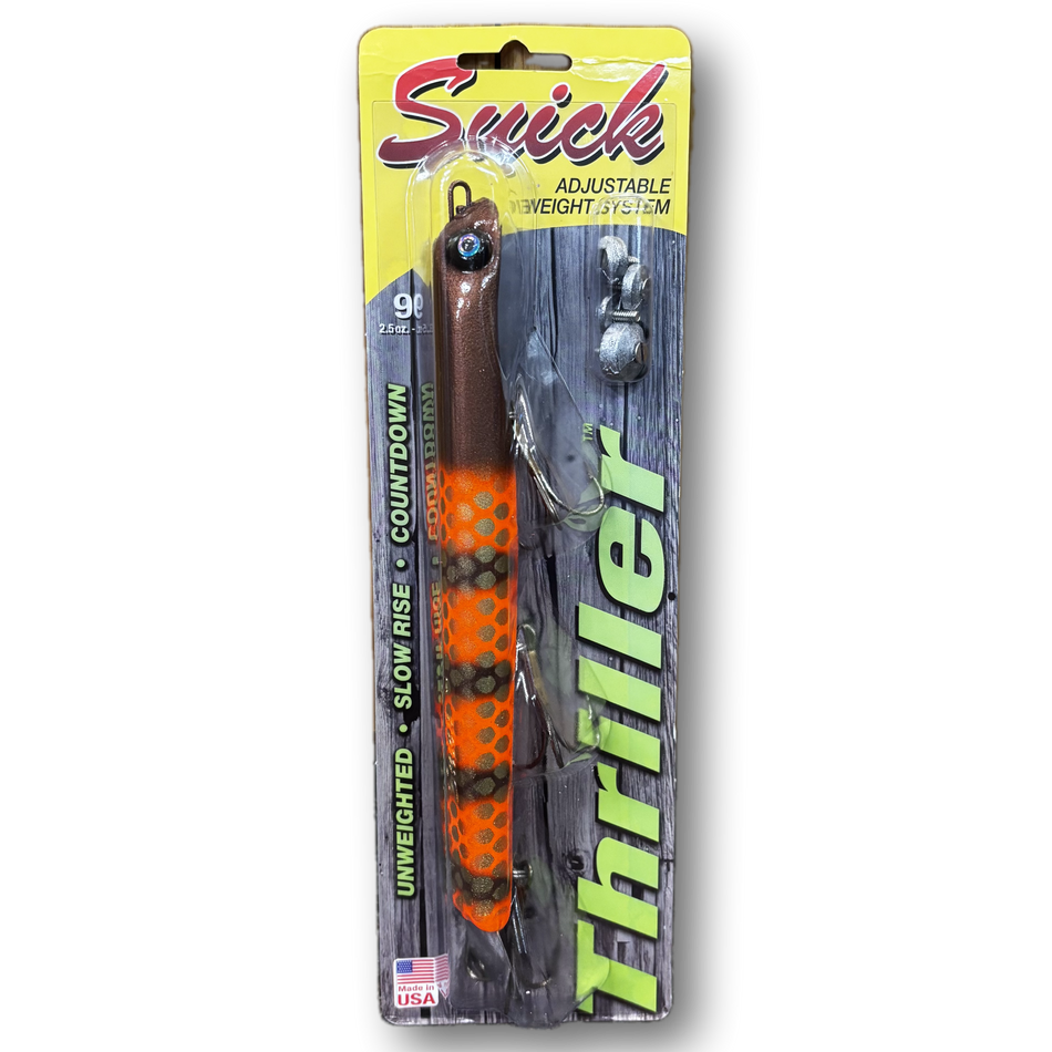Suick 9" Adjustable Weight Hi Impact Thriller
