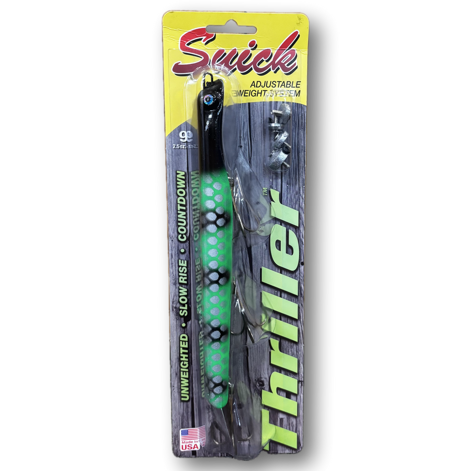 Suick 9" Adjustable Weight Hi Impact Thriller