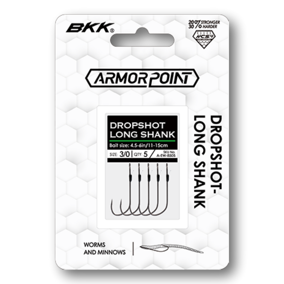 BKK Armorpoint Dropshot Long Shank Hook