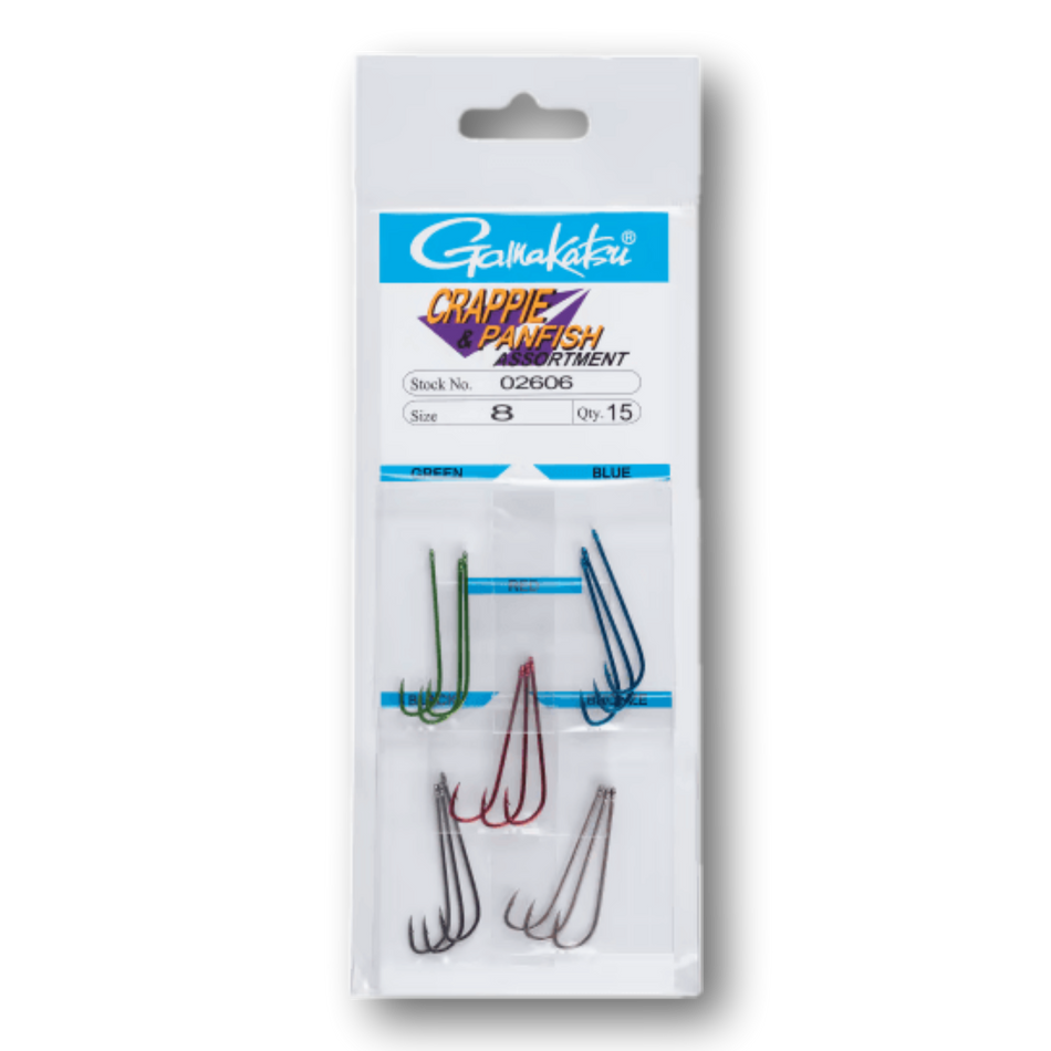 Gamakatsu Crappie & Panfish Assortment (15 Pack)