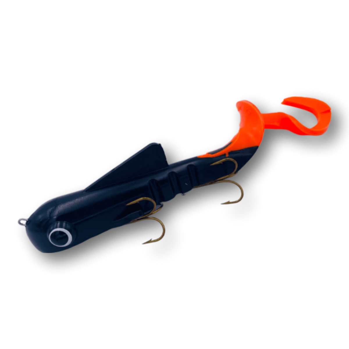 Musky Innovations Regular Bull Dawg-Black/Orange