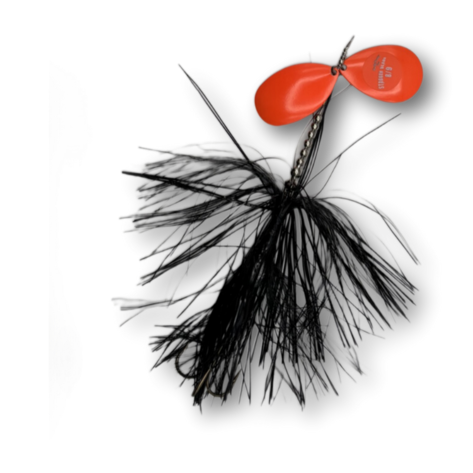 Musky Frenzy Stagger Blade 8/9 Bucktail