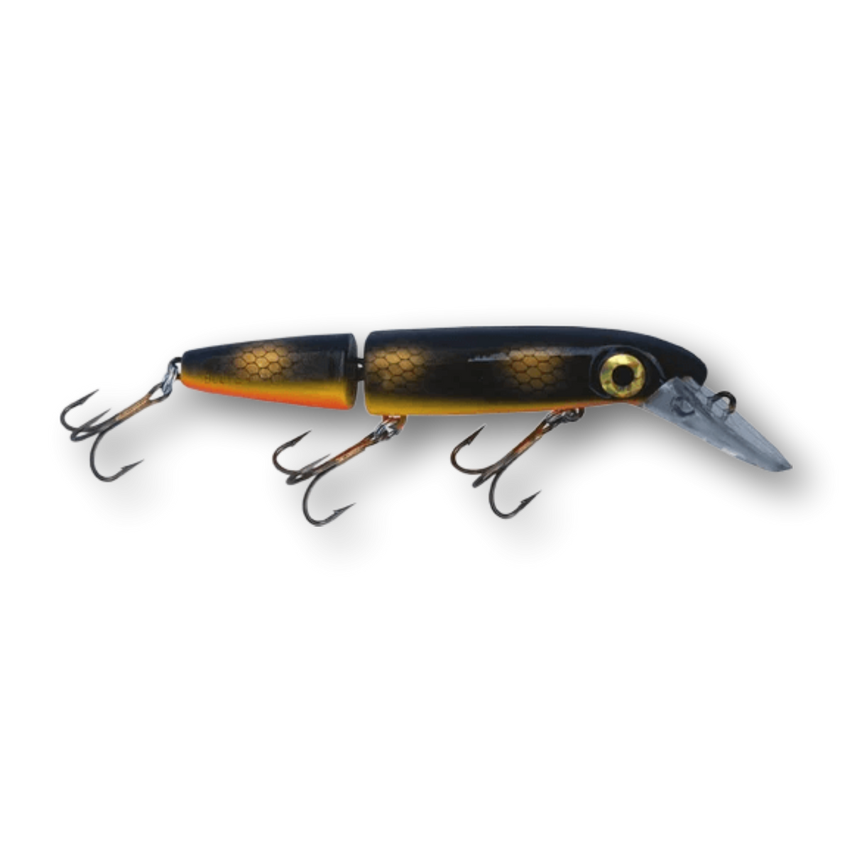 JBO Jointed Depth Raider 6" Black Perch 528-30076 JBO Jointed Depth Raider 6" Black Perch 528-30076