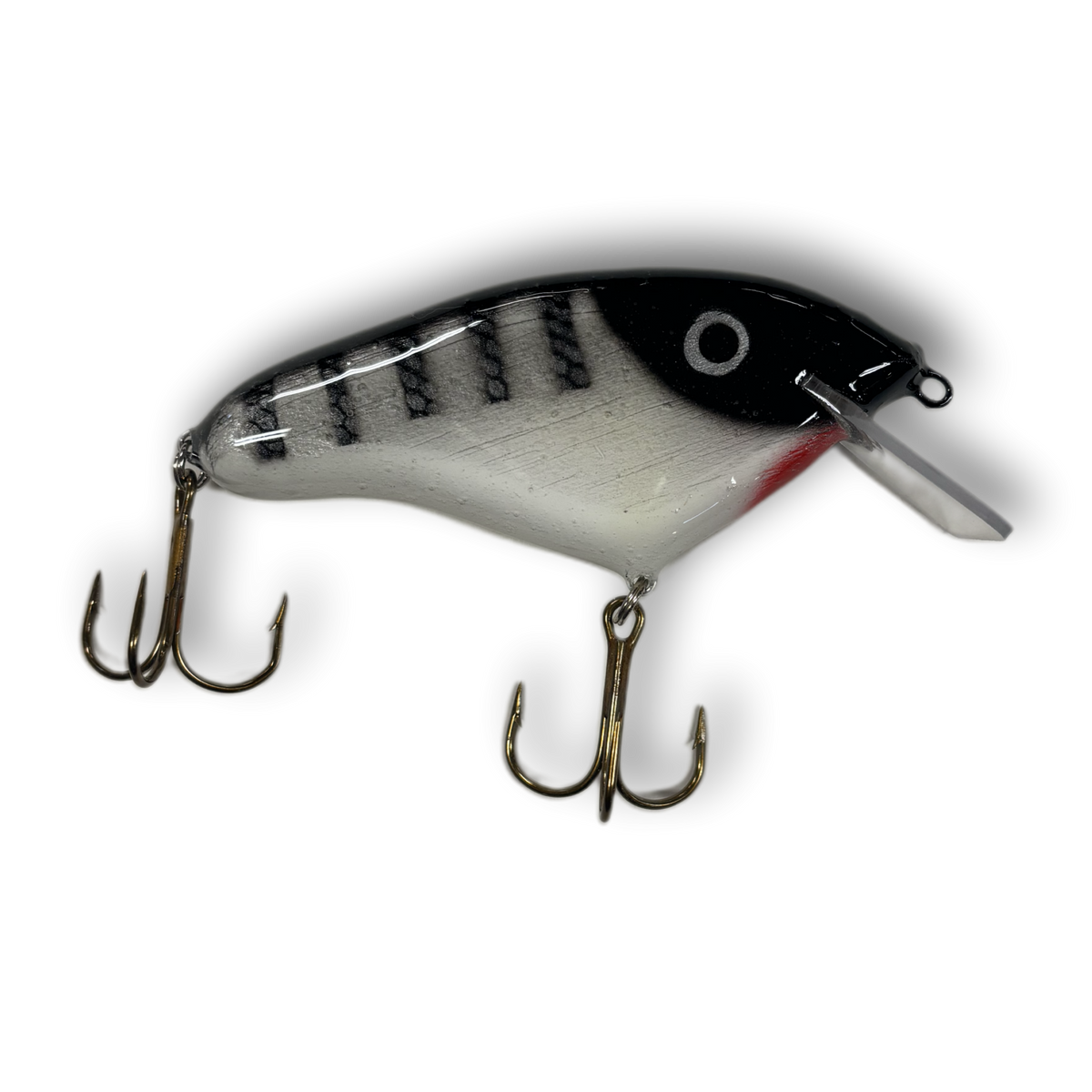 Crane 105 Crankbait Black bars/white belly