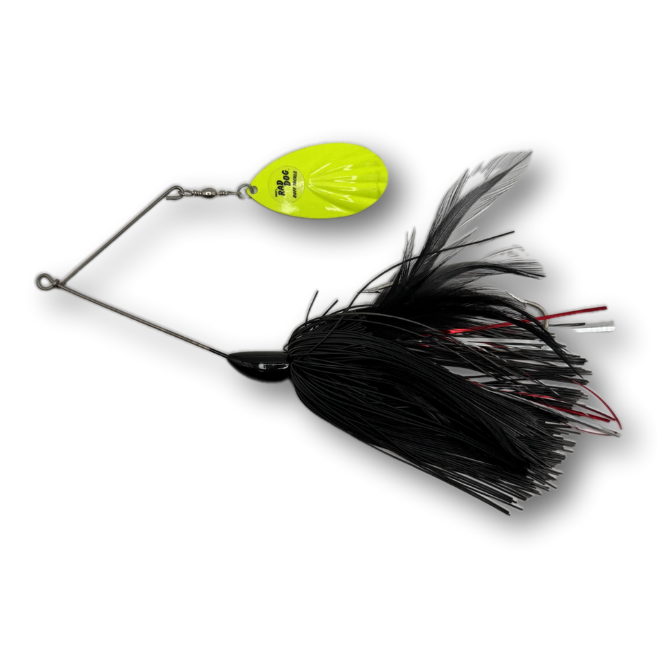 Ruff Tackle Deep Rad Dog Spinnerbait | Heavy Duty Muskie & Pike Lure