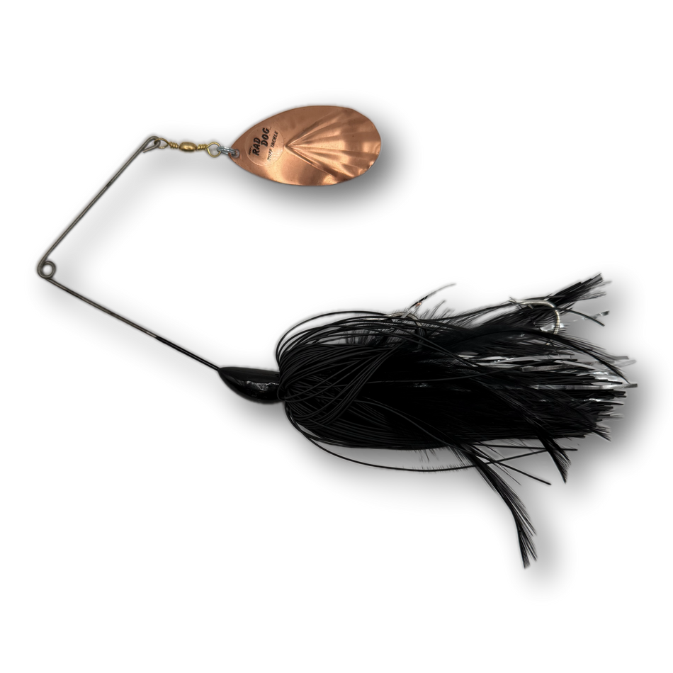 Ruff Tackle Deep Rad Dog Spinnerbait | Heavy Duty Muskie & Pike Lure