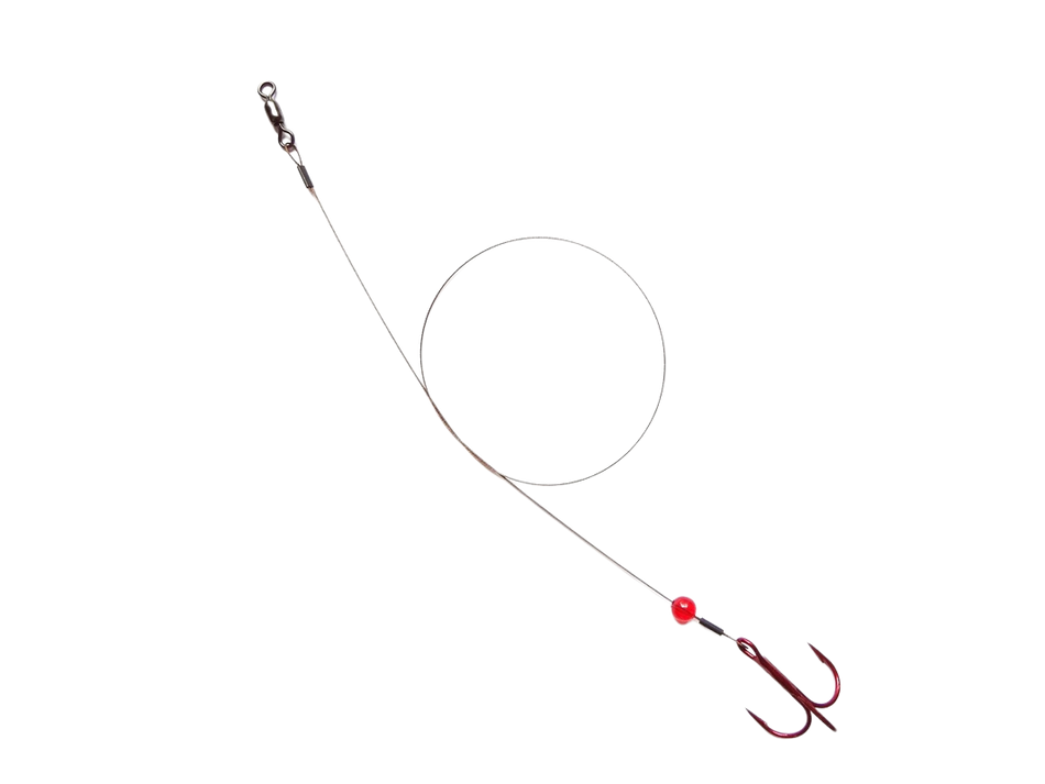 Z Leaders Wire Bleeding Treble Rig
