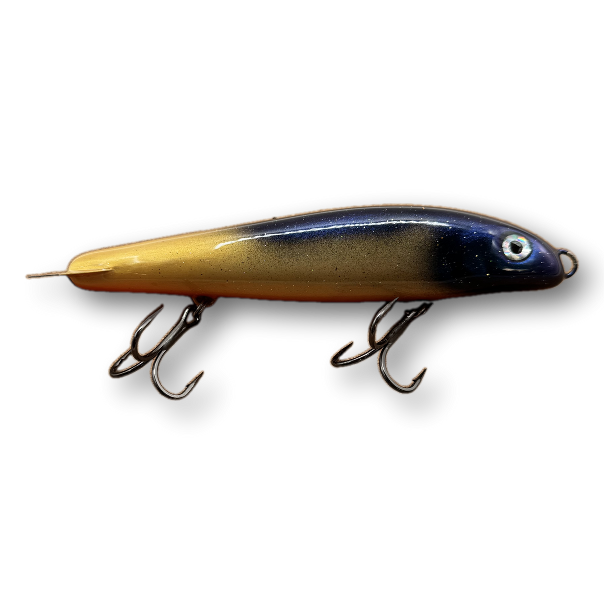 bass pro shop musky lures CC Dive n Rise 7.5 Forward front hook design allows head hunting fish Manatee from Tom's Custom Musky
