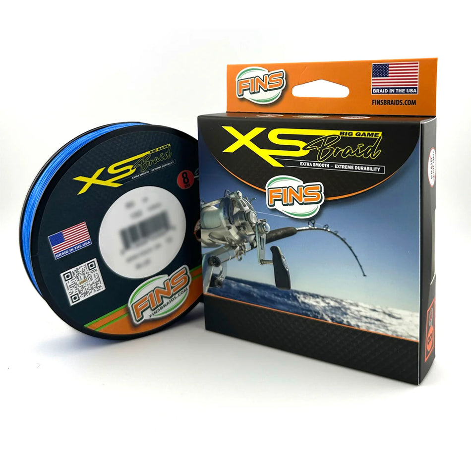 FINS XS Big Game Braided Fishing Line (150 yard spools)