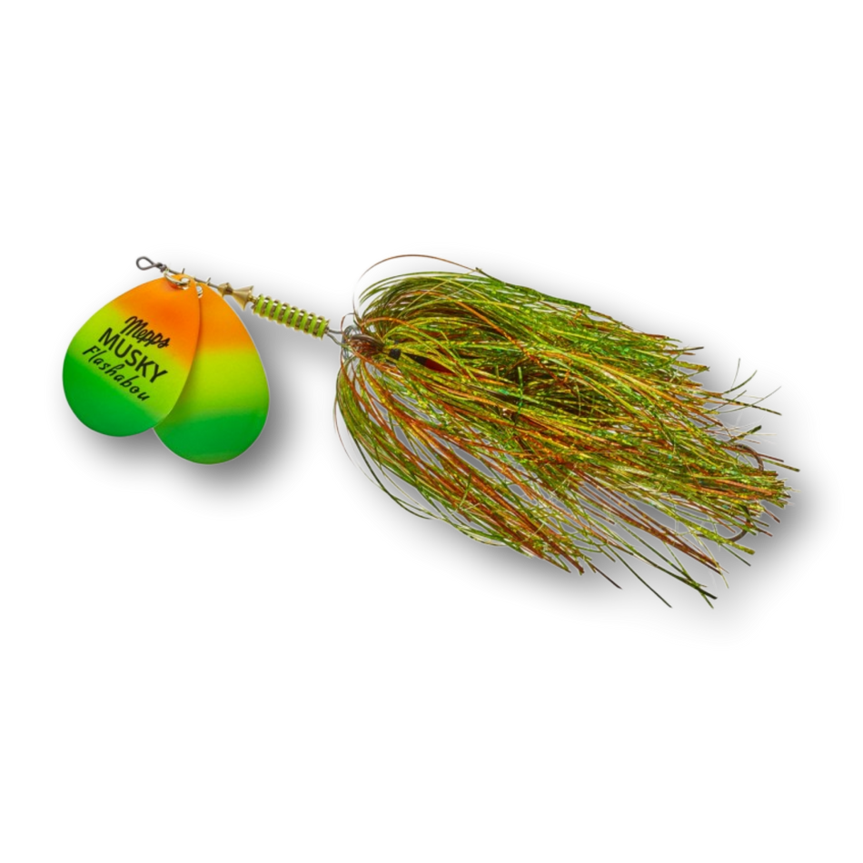 Mepps Double Blade Musky Flashabou