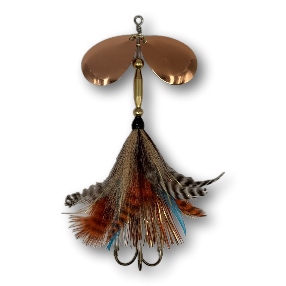 T-Tails Double Lil Bird | Musky Bucktails