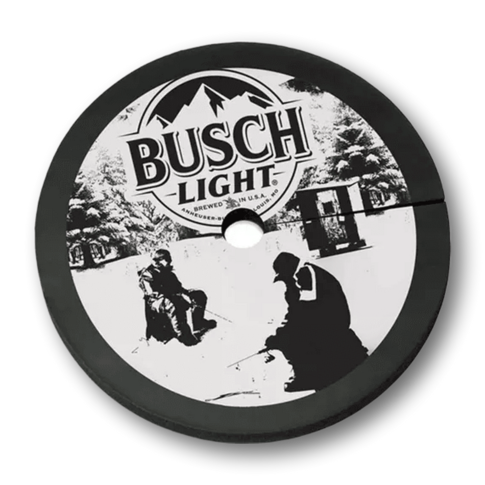 Beaver Dam Hole Cover Busch Light 12"