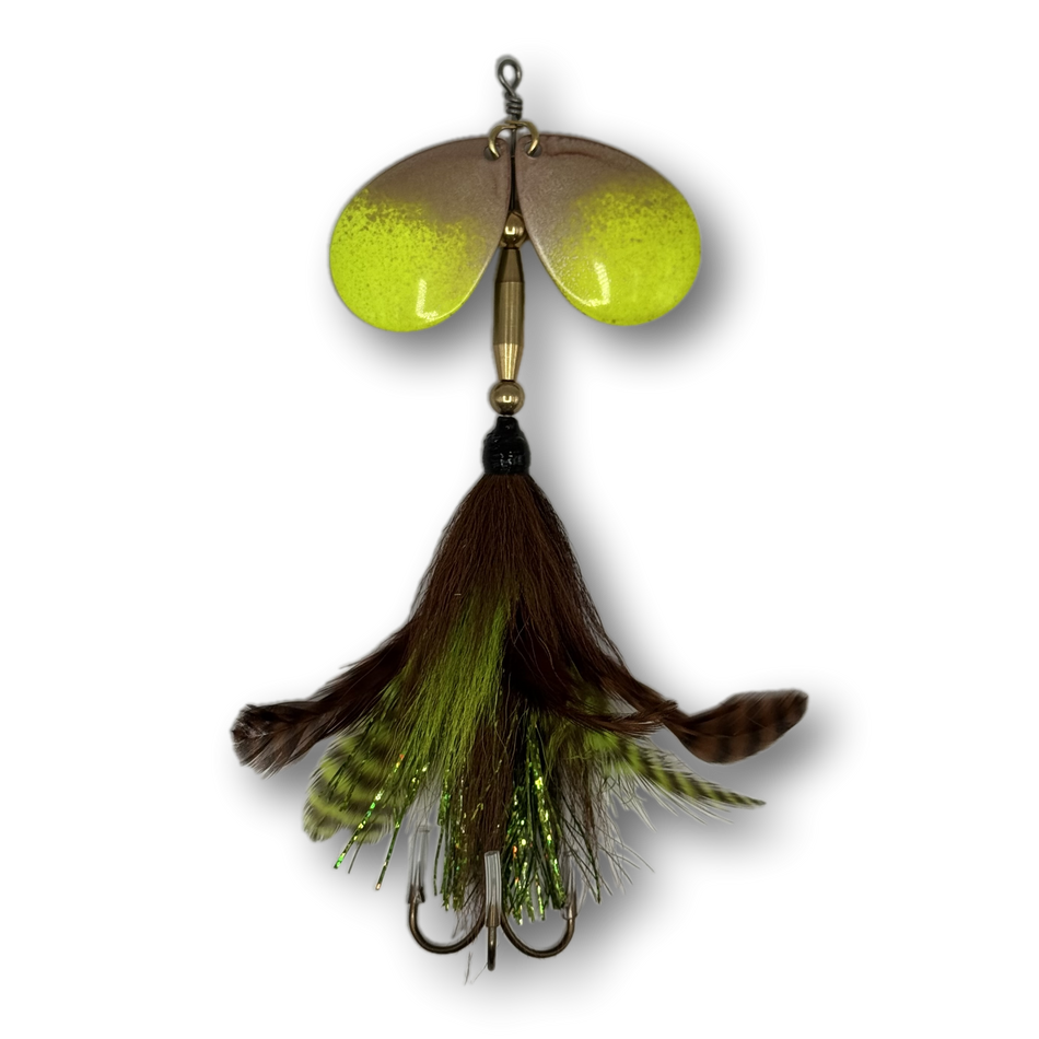 T-Tails Double Lil Bird | Musky Bucktails