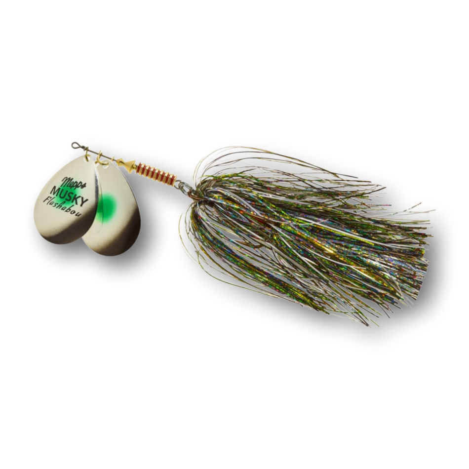 Mepps Double Blade Musky Flashabou