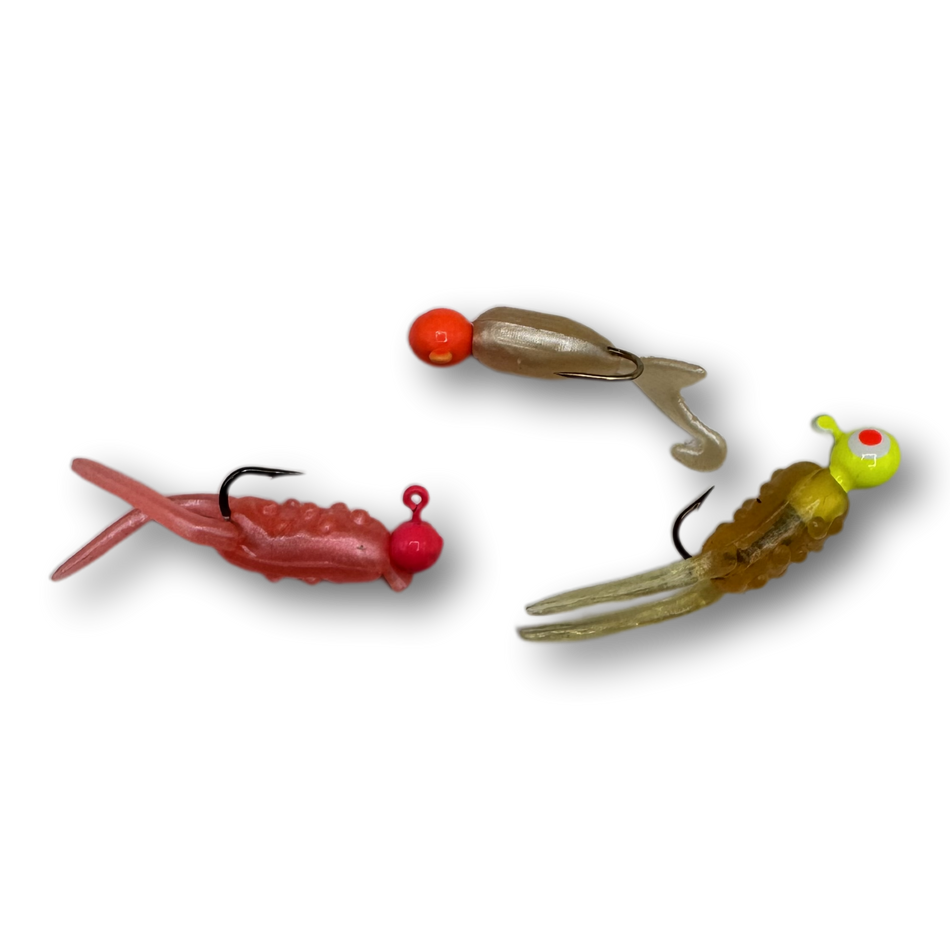 Gapen Crappie Monkey 1/32 oz (3 pack) Assorted