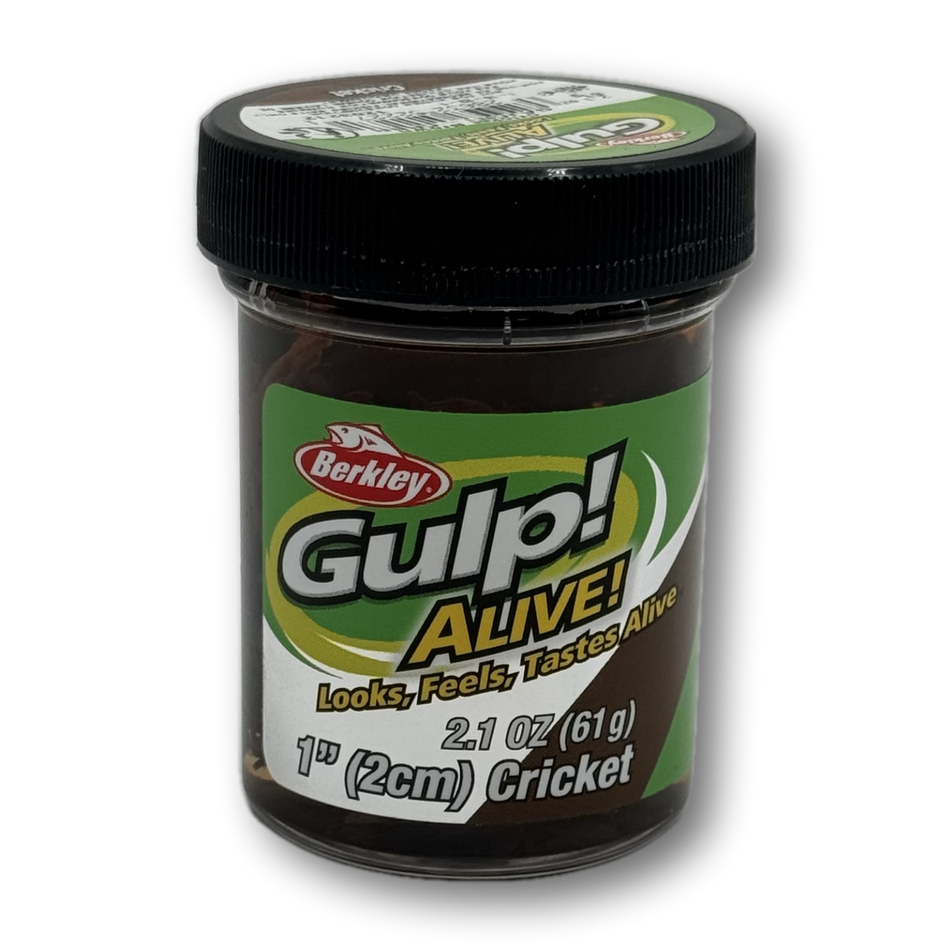 Gulp! Alive Crickets Brown (2.1 oz jar)