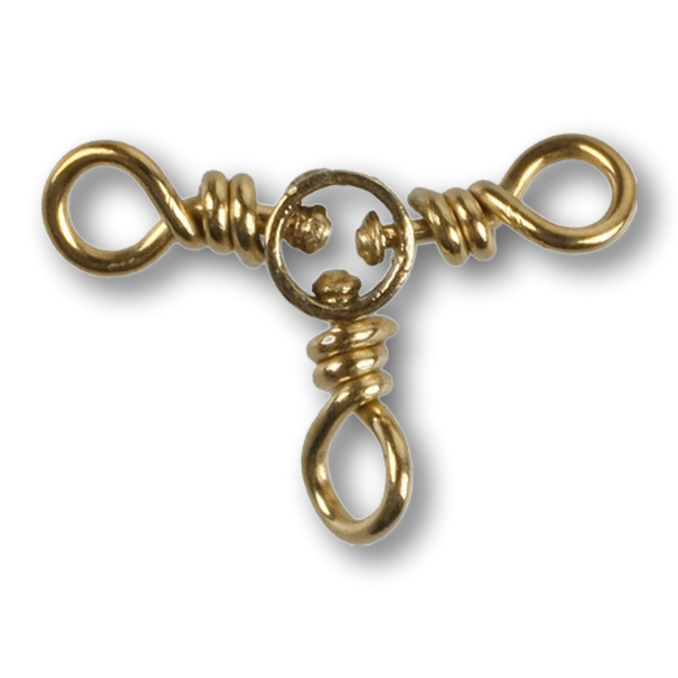 Danielson 3-Way Swivel Brass (8 per pack)
