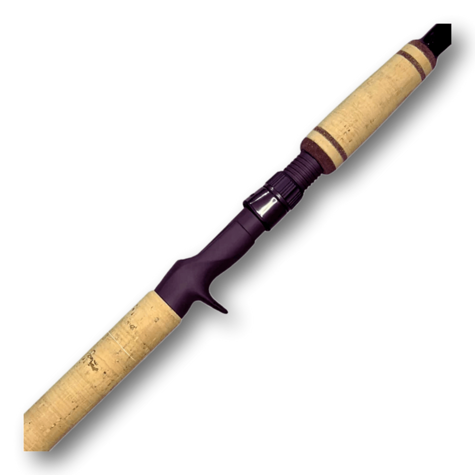Elk River Custom Rods 9' 1-Piece X-Heavy ERX Series Musky Casting Rod | Full Cork Grip