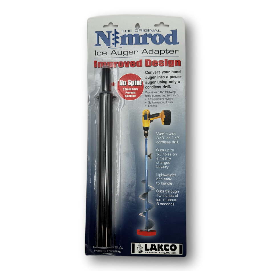 Nimrod Ice Auger Drill Adapter