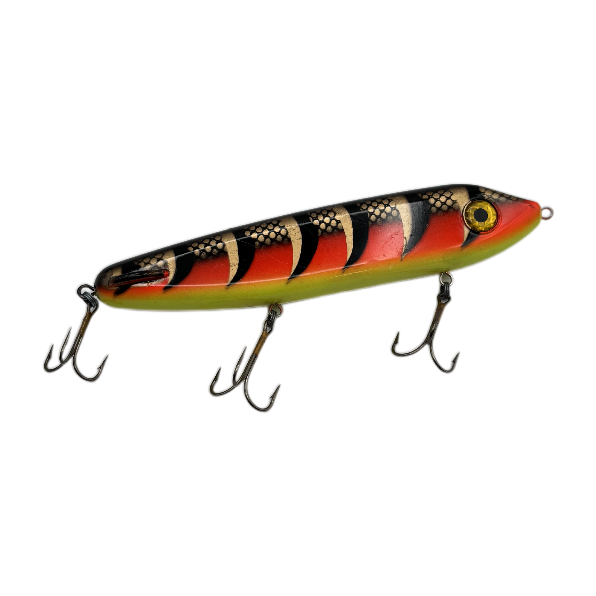 elk rapids fishing lures ERC Hell Hound 10" Big Flash Cisco hook configuration ERC Hell Hound 10" Orange