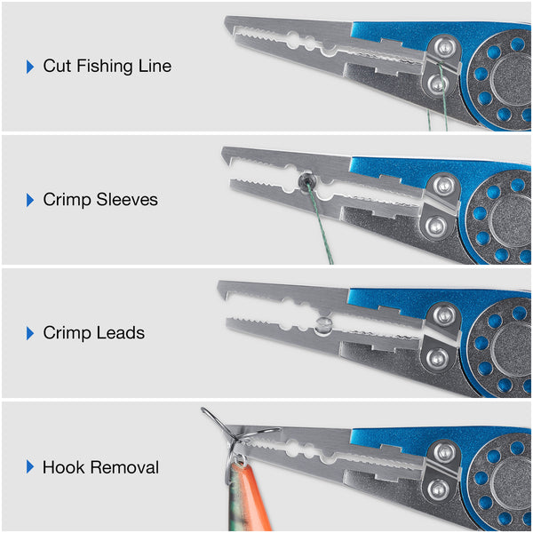 Piscifun III Aluminum Fishing Pliers