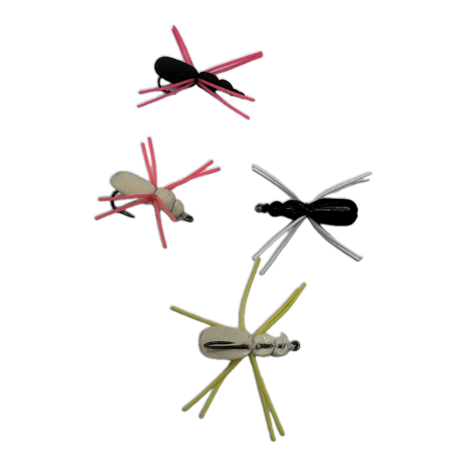 K&E Floating Spider Size 10 (3 pack) Assorted