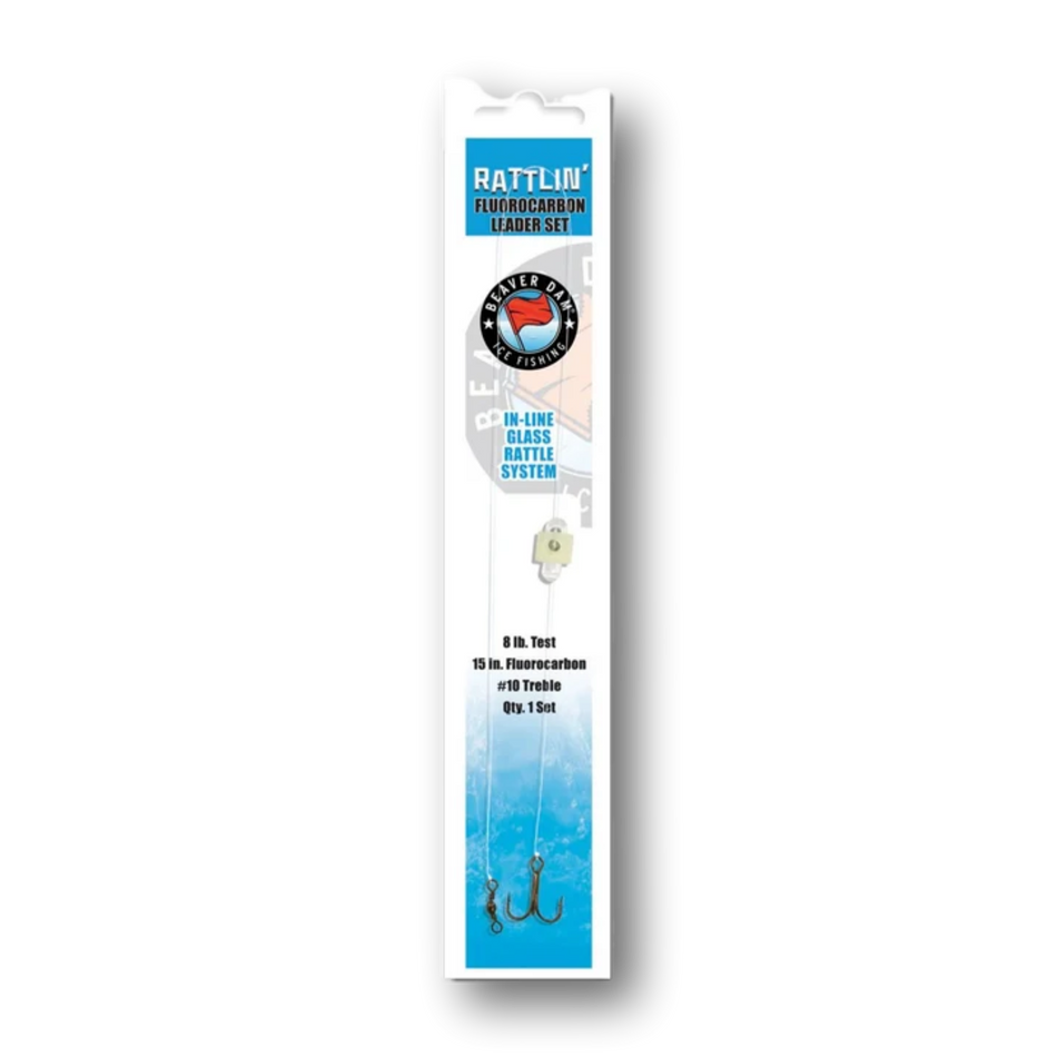 Beaver Dam Rattlin' Fluorocarbon Ice Leader