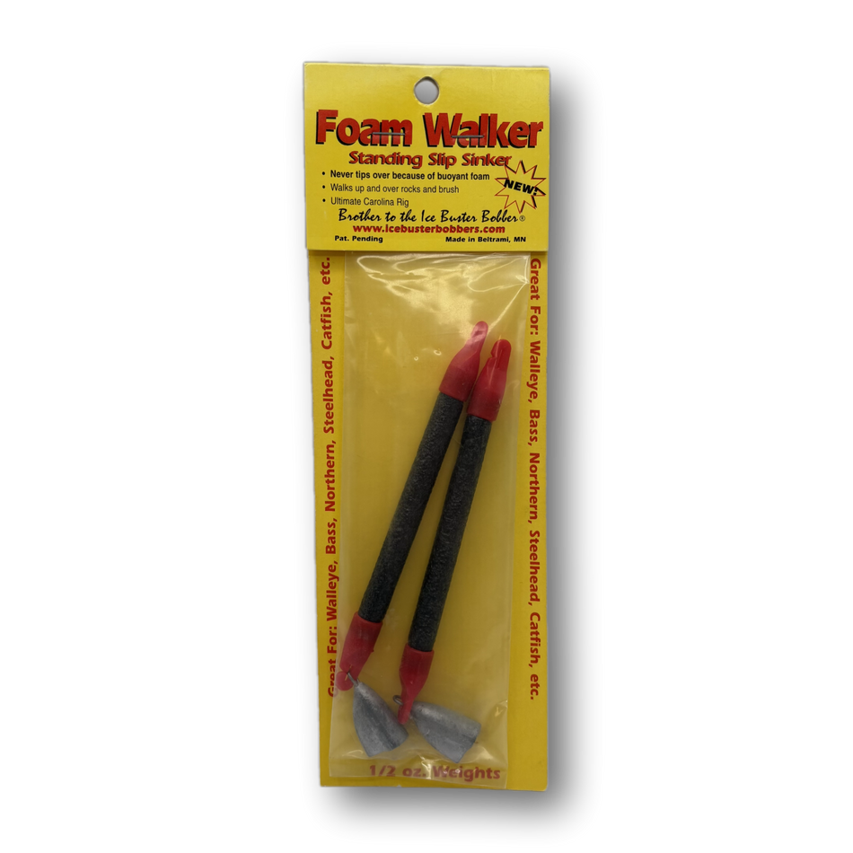 Ice Busters Foam Walker Standing Slip Sinker