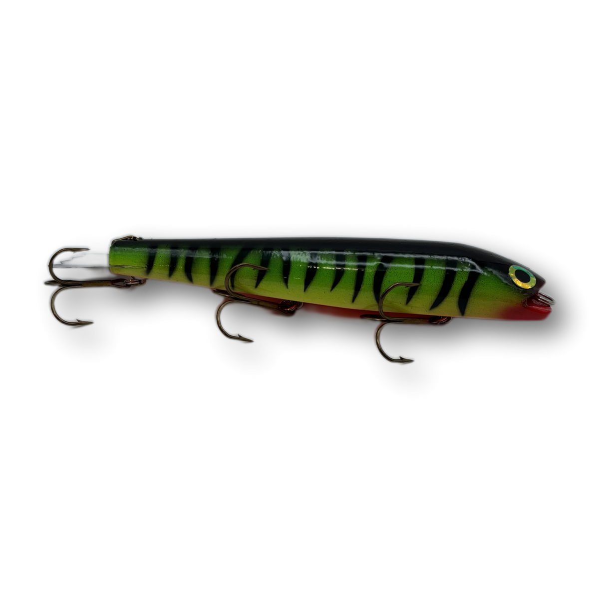 booby trap fishing lure Bill Lewis Tiny 1/8oz / Diamond Dust Even at its 2.5 size and 1/4 Bobbie Bait 8" Jerkbait Perch